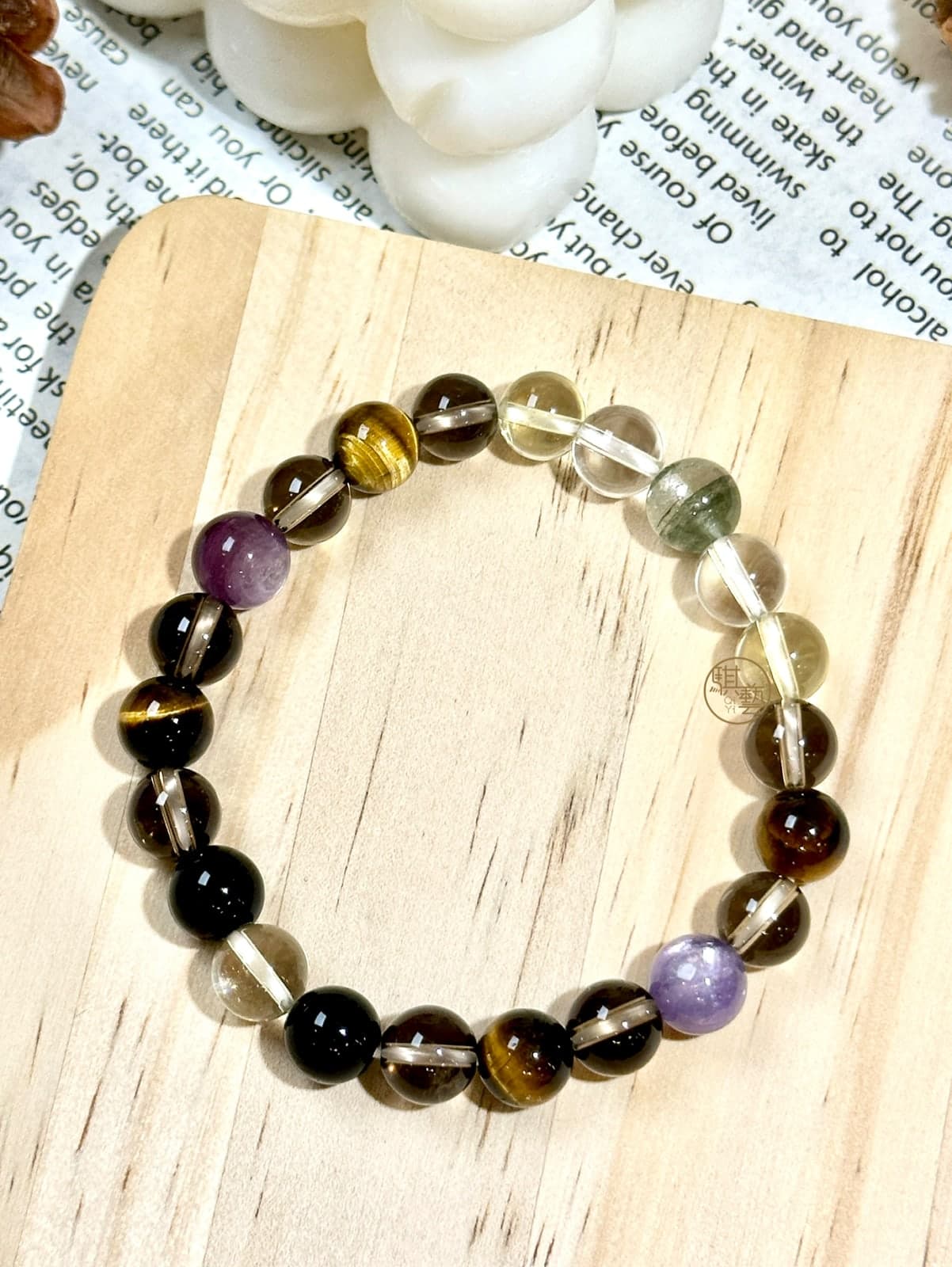 Smoky Quartz × Tiger's Eye × Citrine