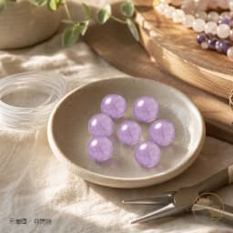 라벤더 자수정 팔찌 商品照 6
