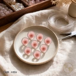 紅兔毛水晶手串 商品照 6
