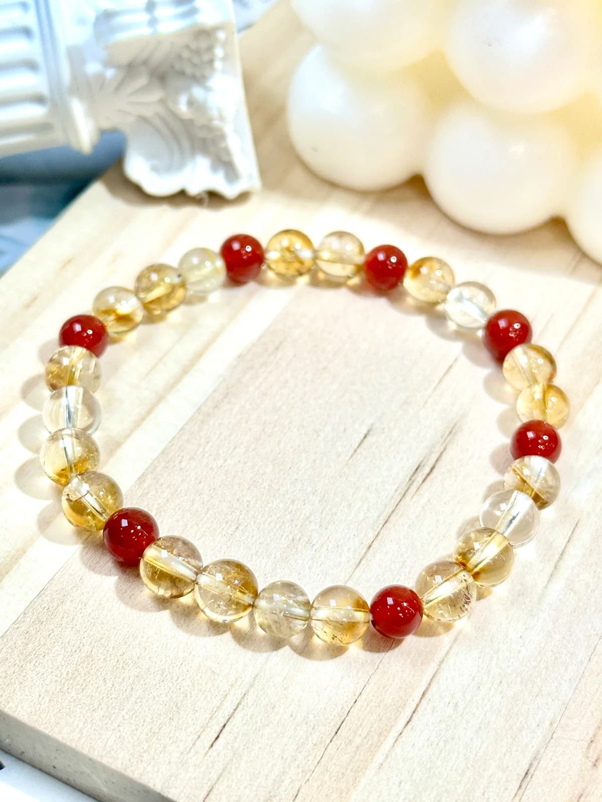Pumpkin Frost bracelet