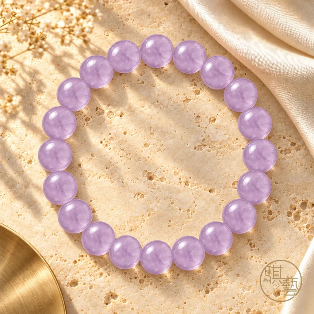 Lavender Amethyst Bracelet