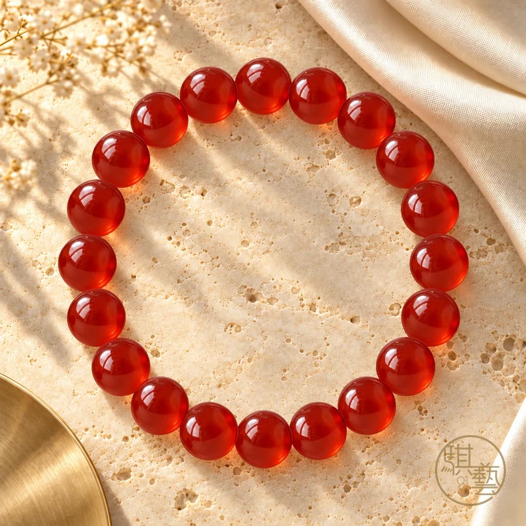 Red Agate Bracelet